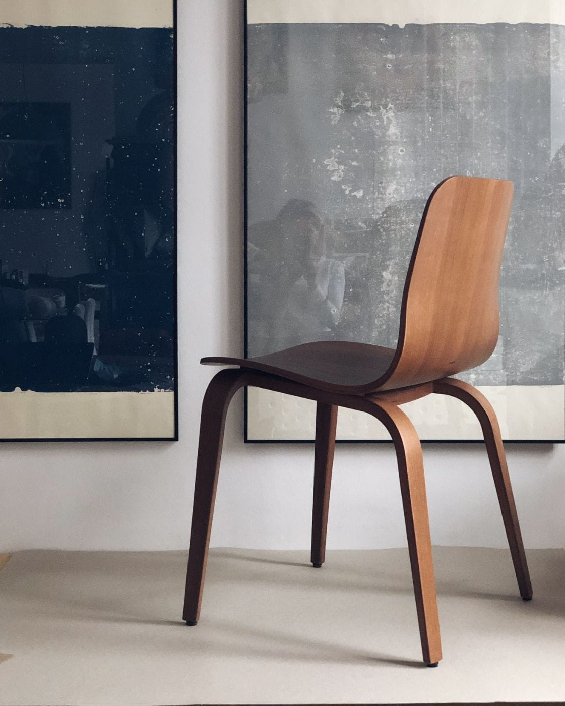 Stolička HIPS A-1802 drevená