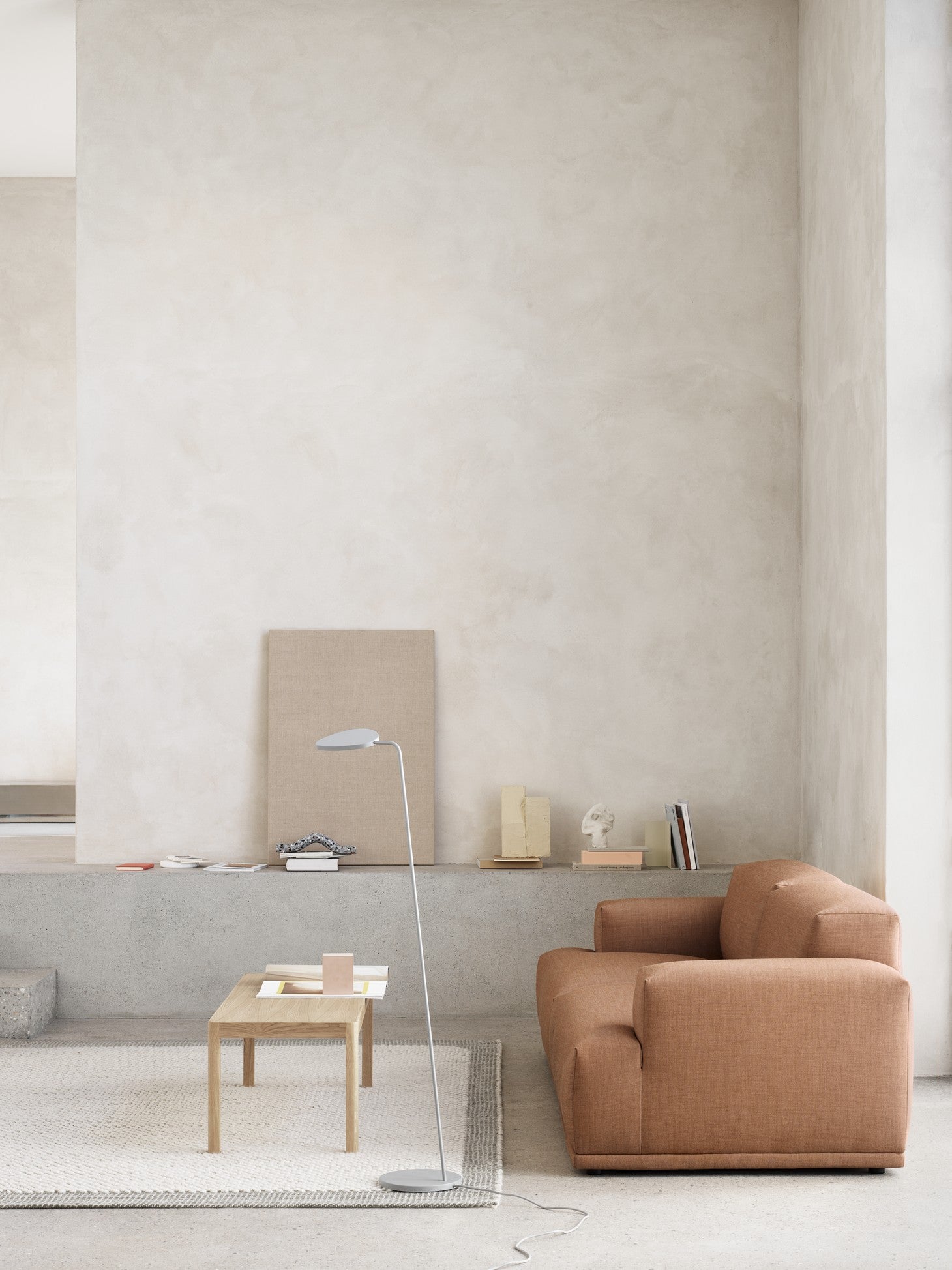 LEAF floor lamp white