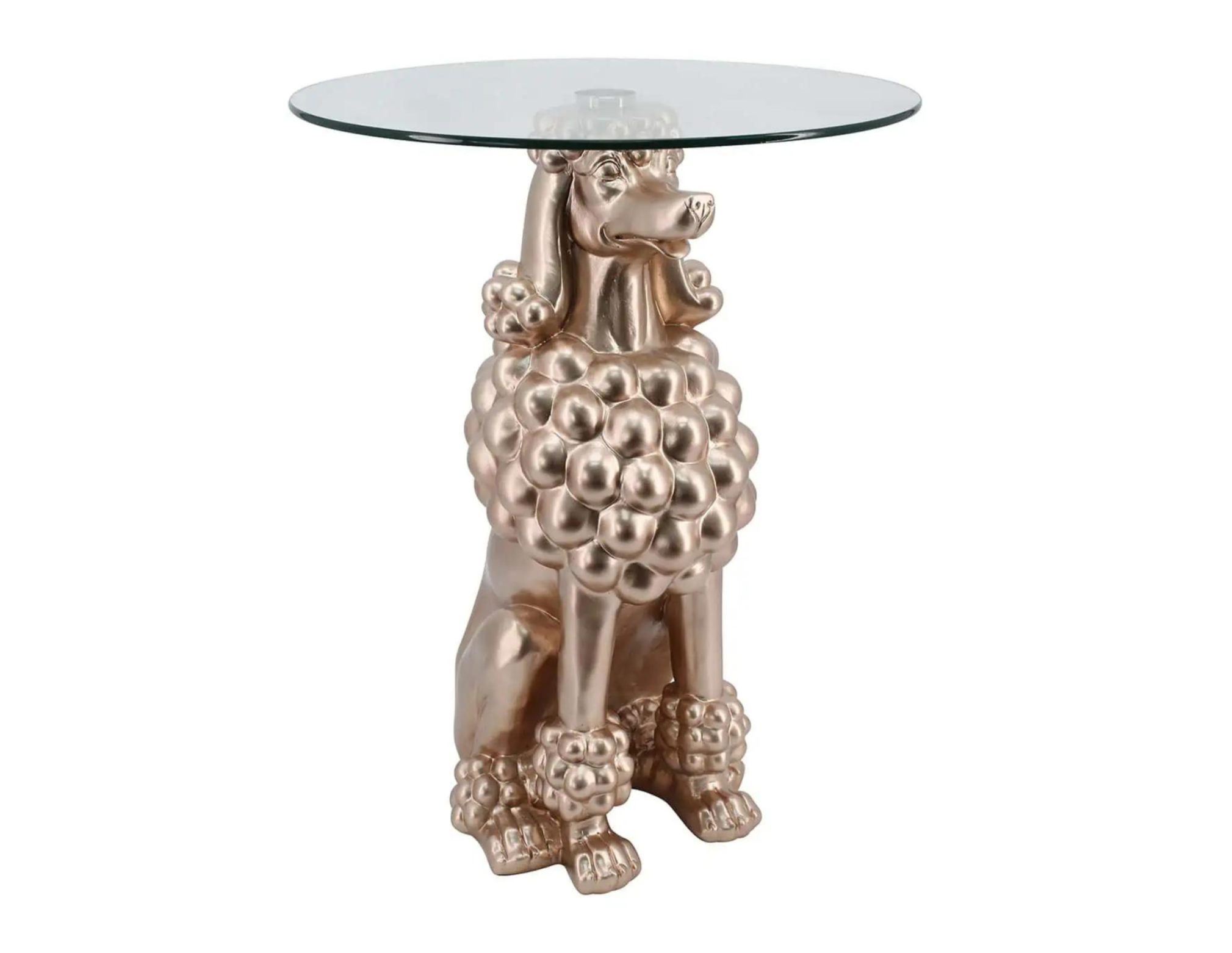 Stolik POODLE szampański złoty Richmond Interiors Eye on Design