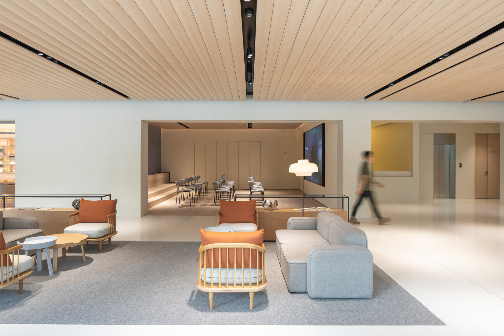 ROPE modular sofa - left -hand chaiselong