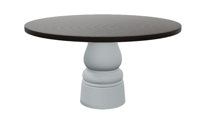 Okrúhly stôl CONTAINER s podstavcom New Antiques