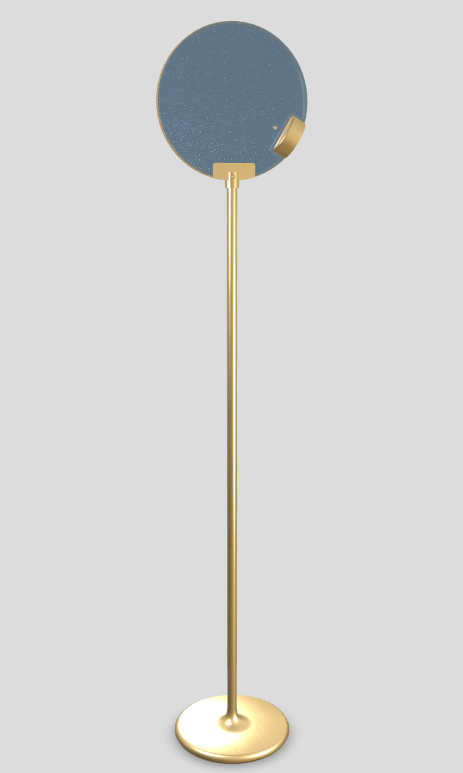 HORO STL floor lamp brushed brass