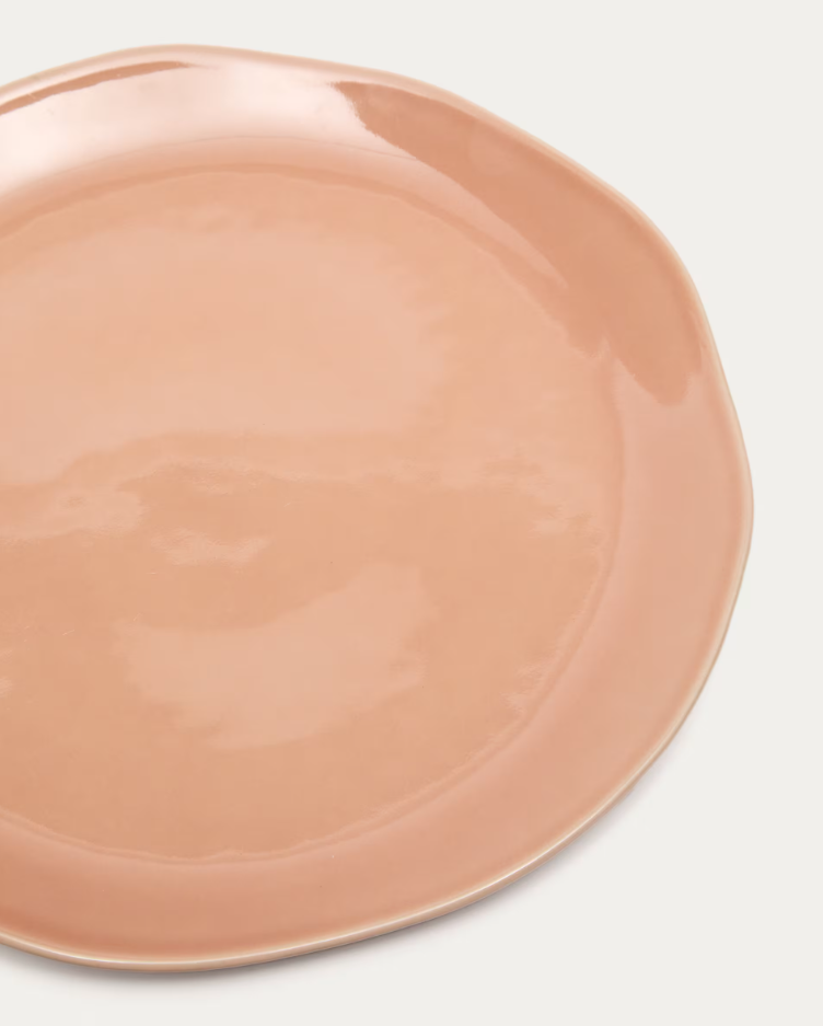 Talerz TIRAYA ružová keramika