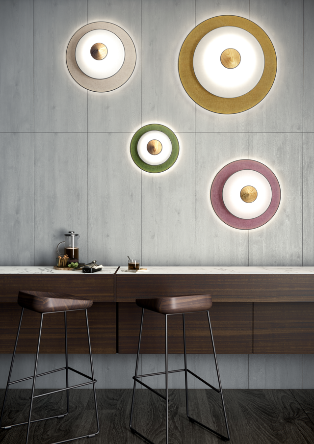 Nástenné svietidlo CYMBAL béžové