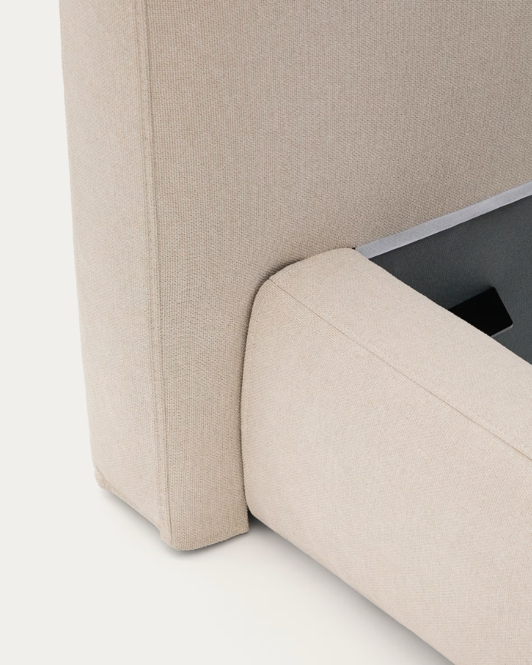 Posteľ BLOK béžová