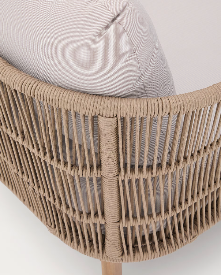 Dvojlôžkový záhradný ležadlo CATALINA z ľahkého akáciového dreva