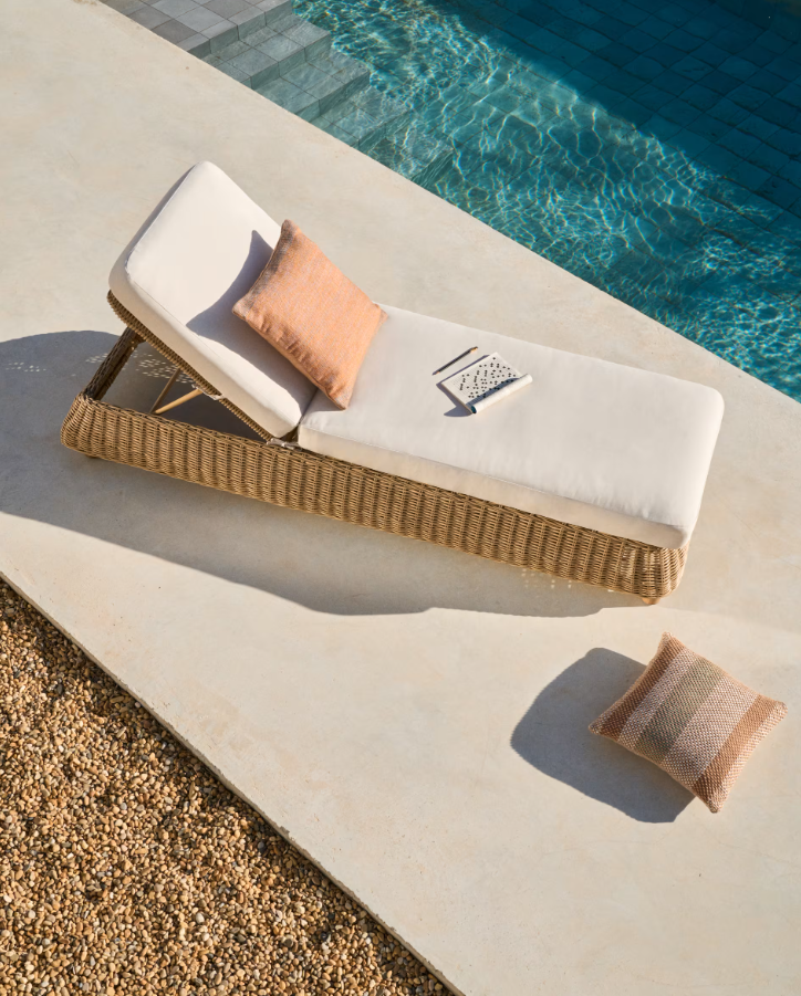 Ležadlo MERIA syntetický ratan