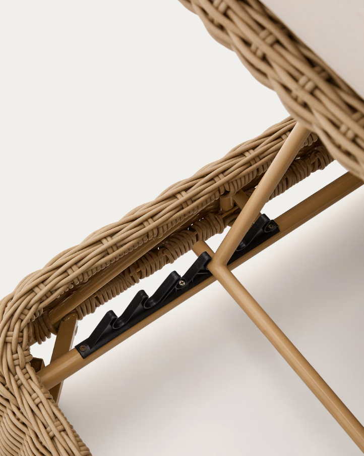 Ležadlo MERIA syntetický ratan