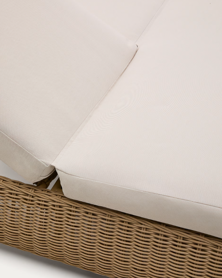 Dvojlôžkový ležadlo MERIA syntetický ratan