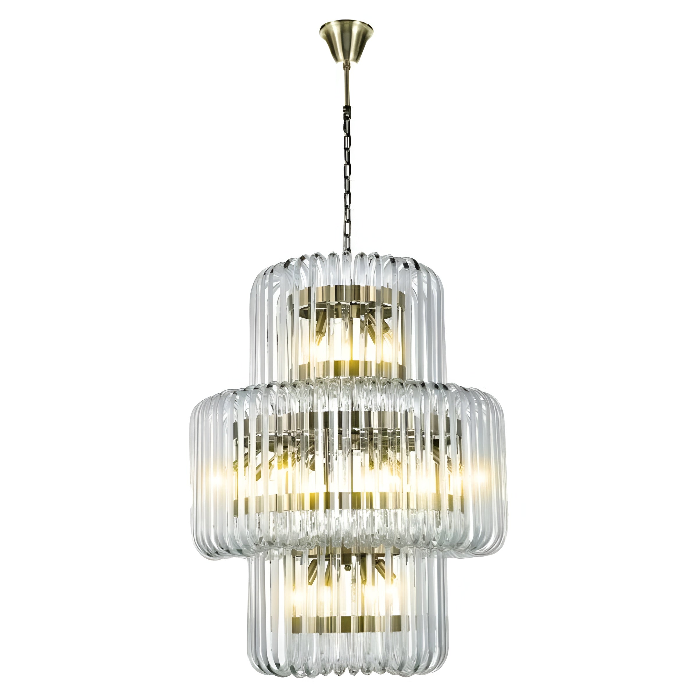 Luster CHENNA sklenený