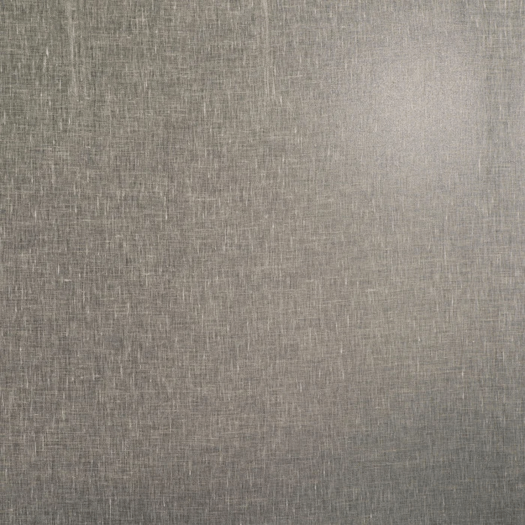 Textilná tapeta z ľanového materiálu s efektom opalizácie ELARA - GRIS CENDRÉ šedohnedá