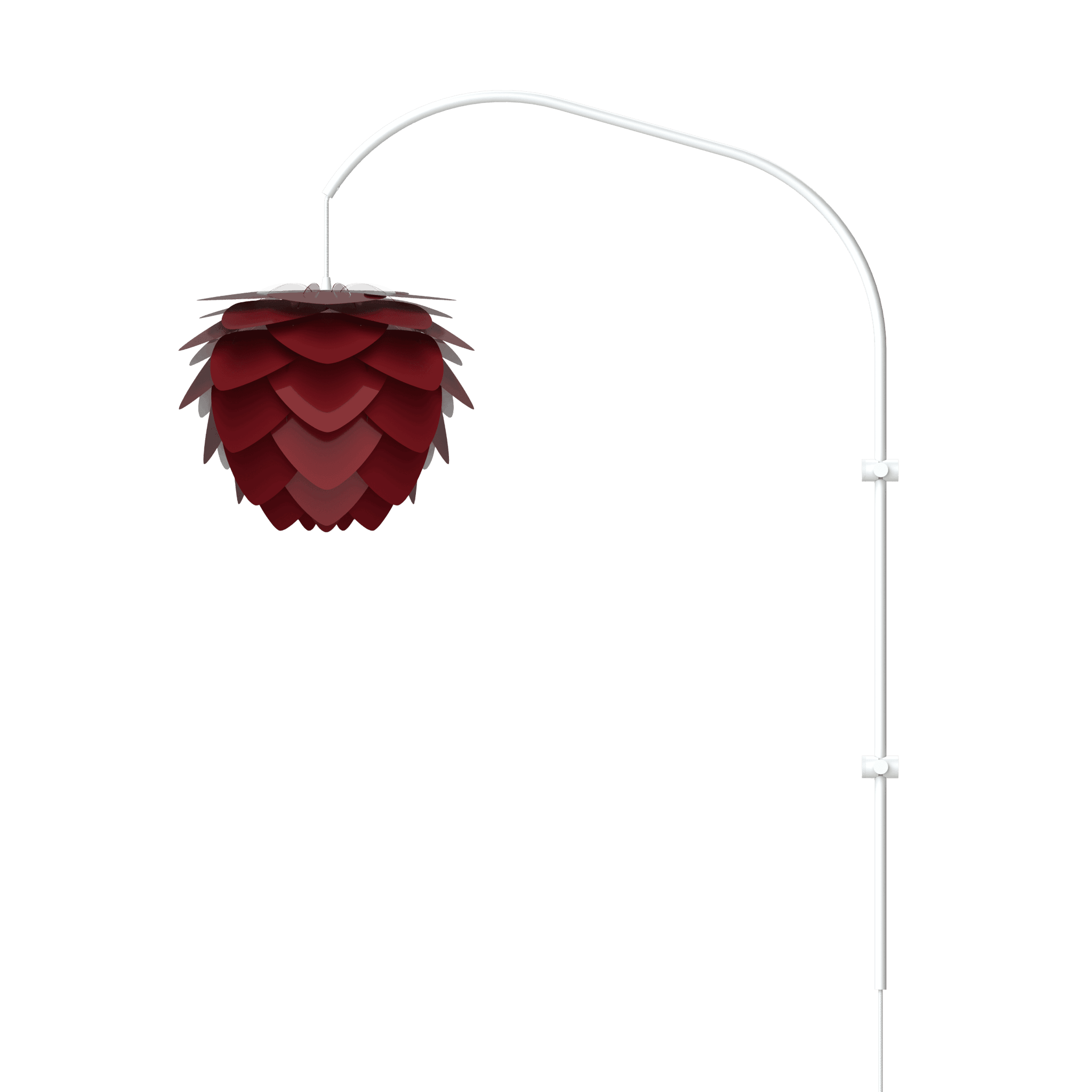 Abażur ALUVIA rubinowy UMAGE Eye on Design