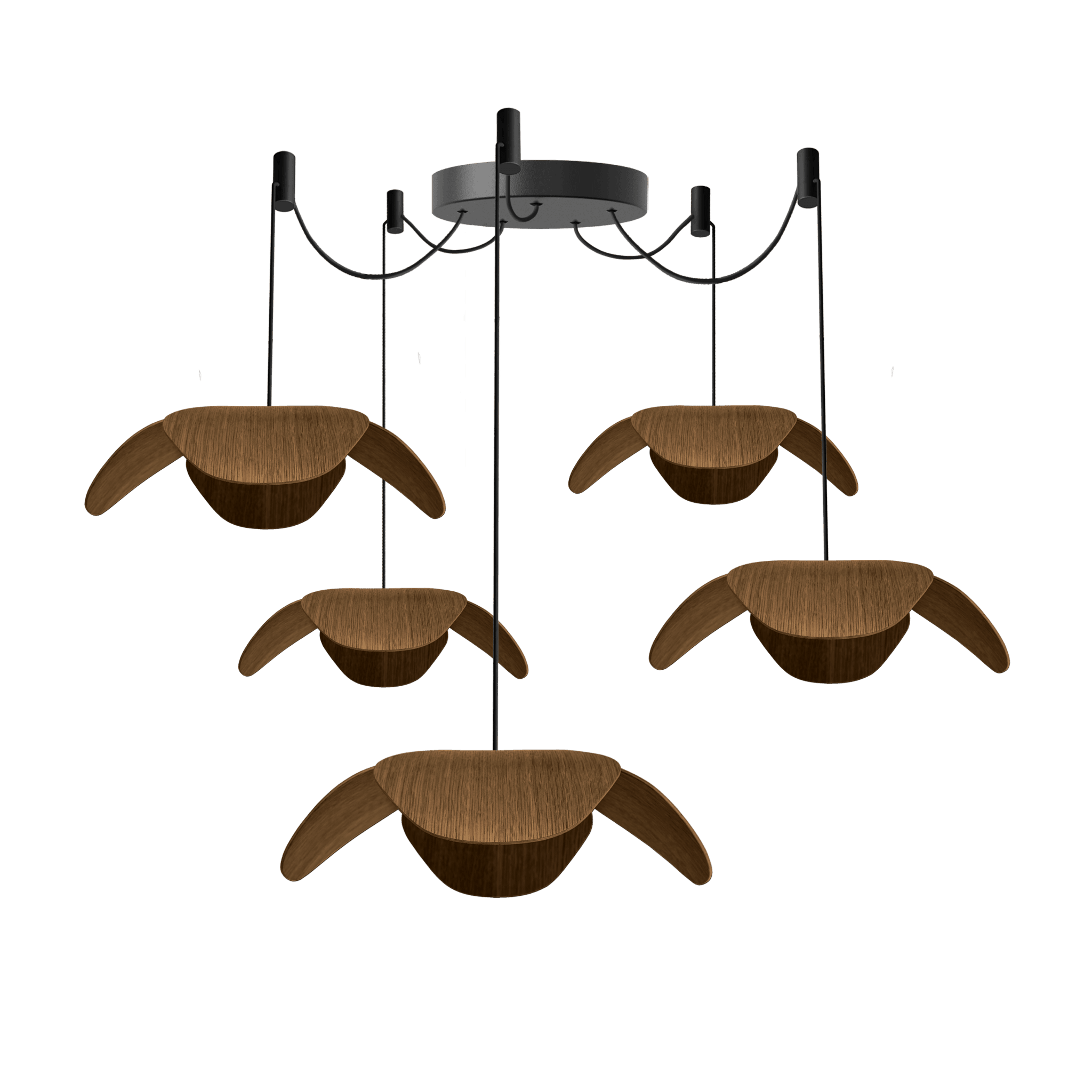 Abażur FORGET ME NOT ciemny dąb UMAGE Eye on Design