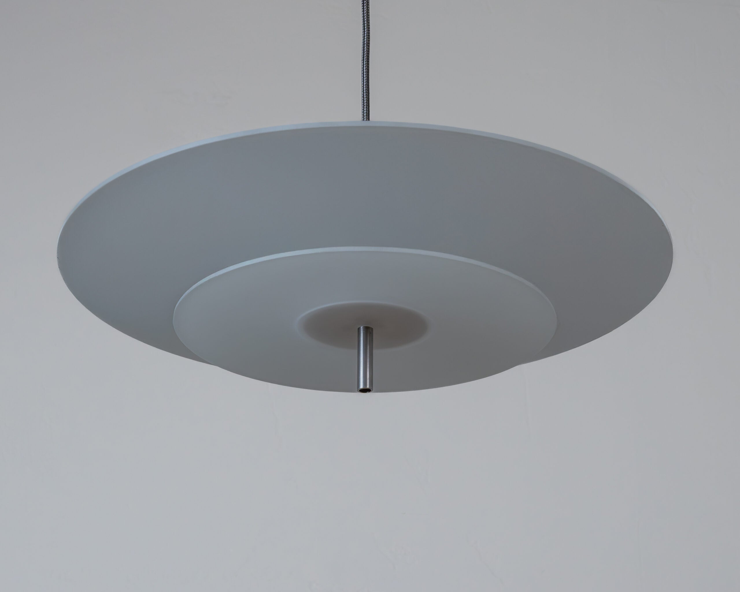 Závesná lampa AEROPLAN GLASS 47 strieborná šedá