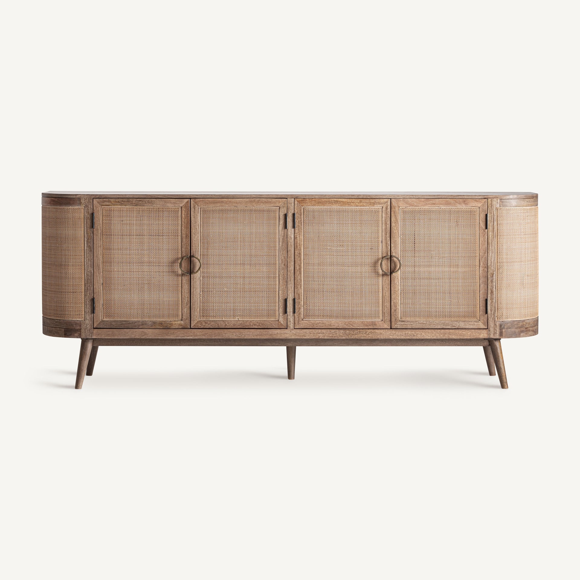 3-Door BECKLEY Chest of Drawers Mango Wood