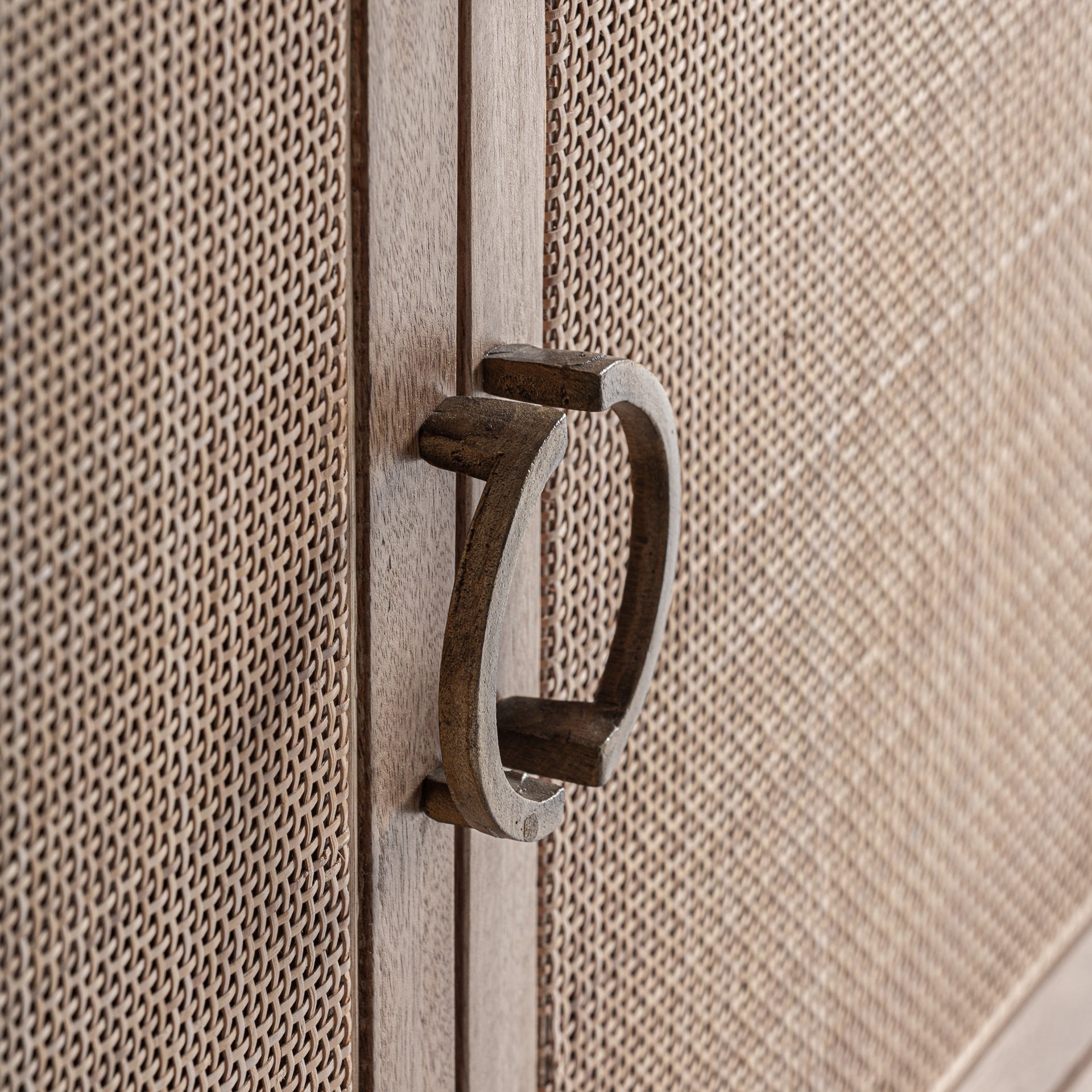 3-Door BECKLEY Chest of Drawers Mango Wood