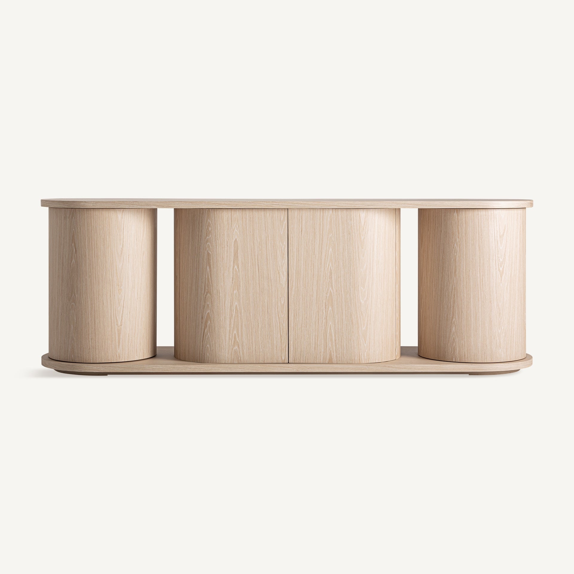 KHARJ Chest of Drawers in Oak Wood