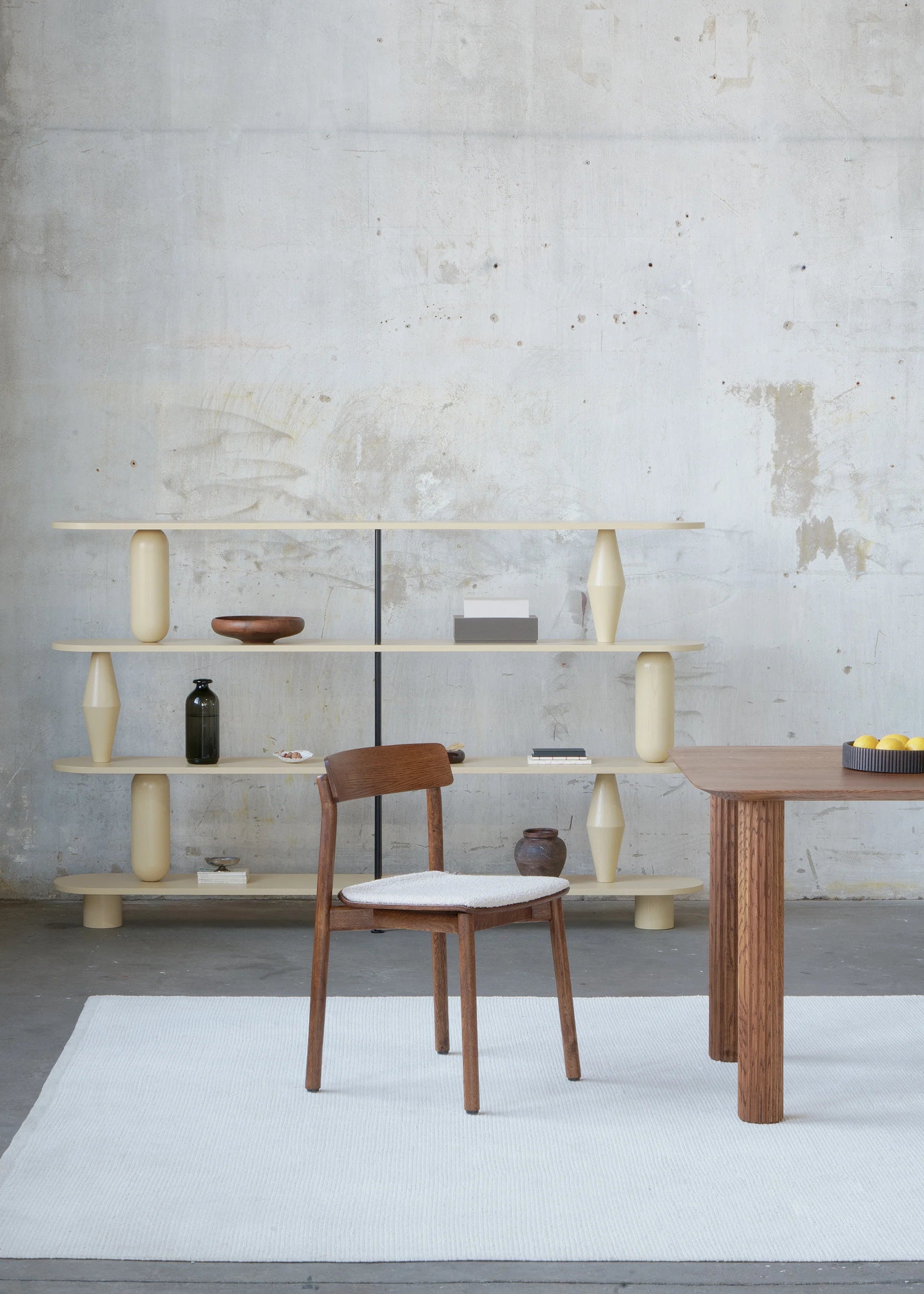 Stolička ARCHE SOFT tmavé dubové drevo