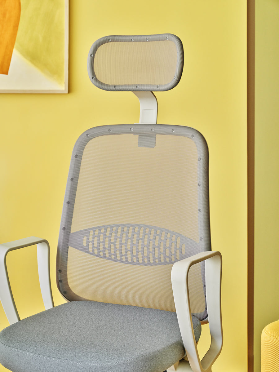 Kancelárske kreslo ASTRO svetlosivý podstavec