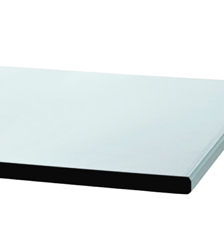 Stôl BAGUETTE biela hliníková základňa