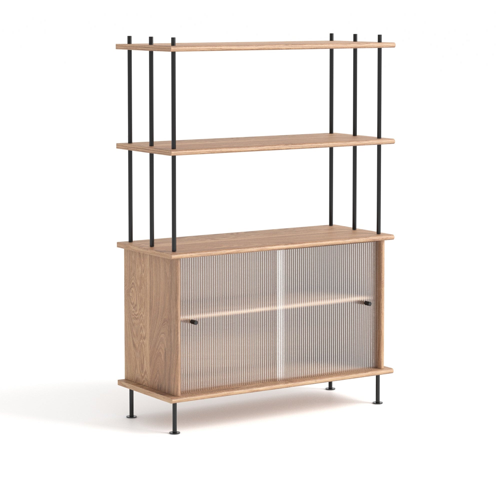 BAVA 100 Oak Wood Cabinet