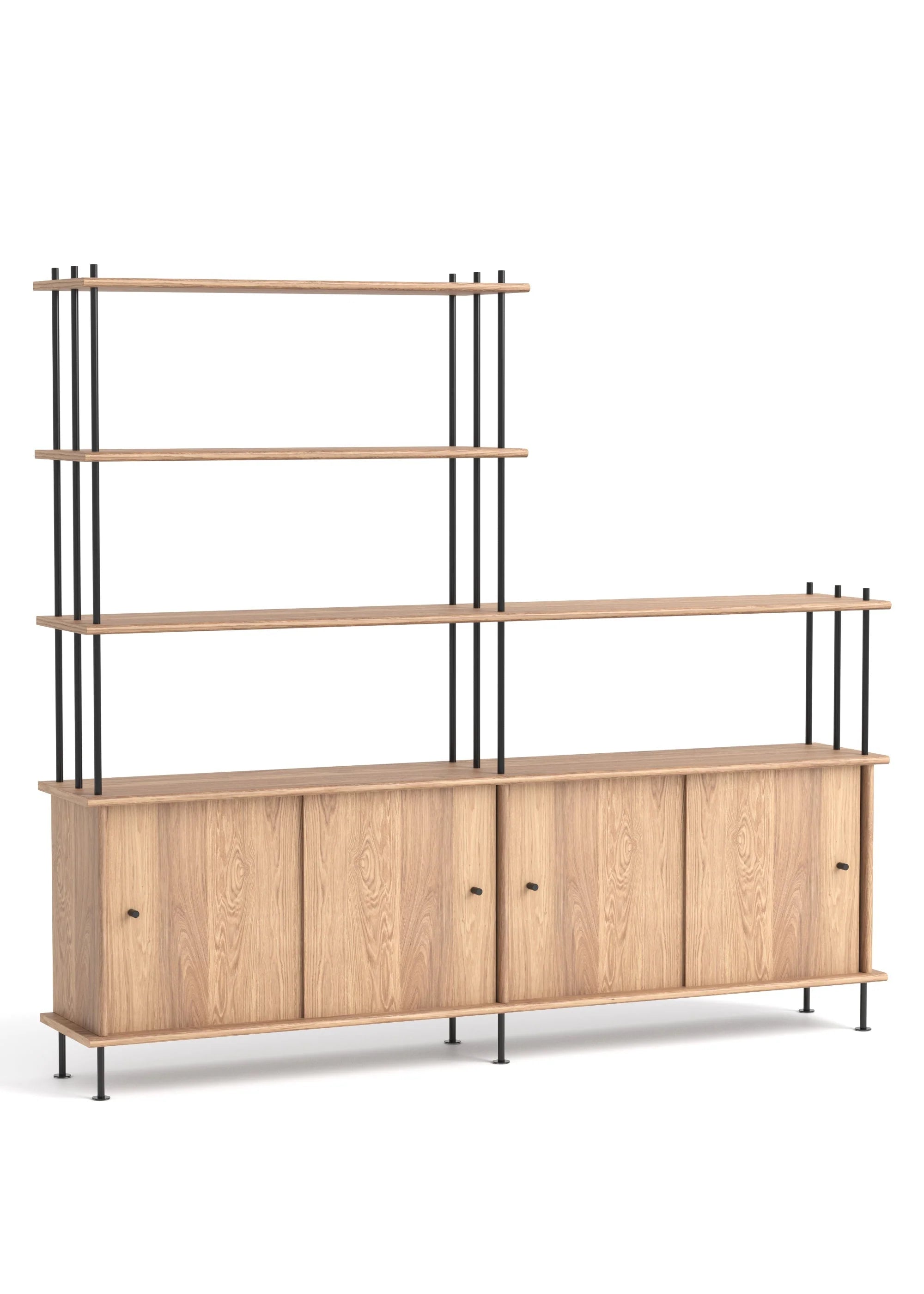 BAVA 200 Oak Wood Cabinet