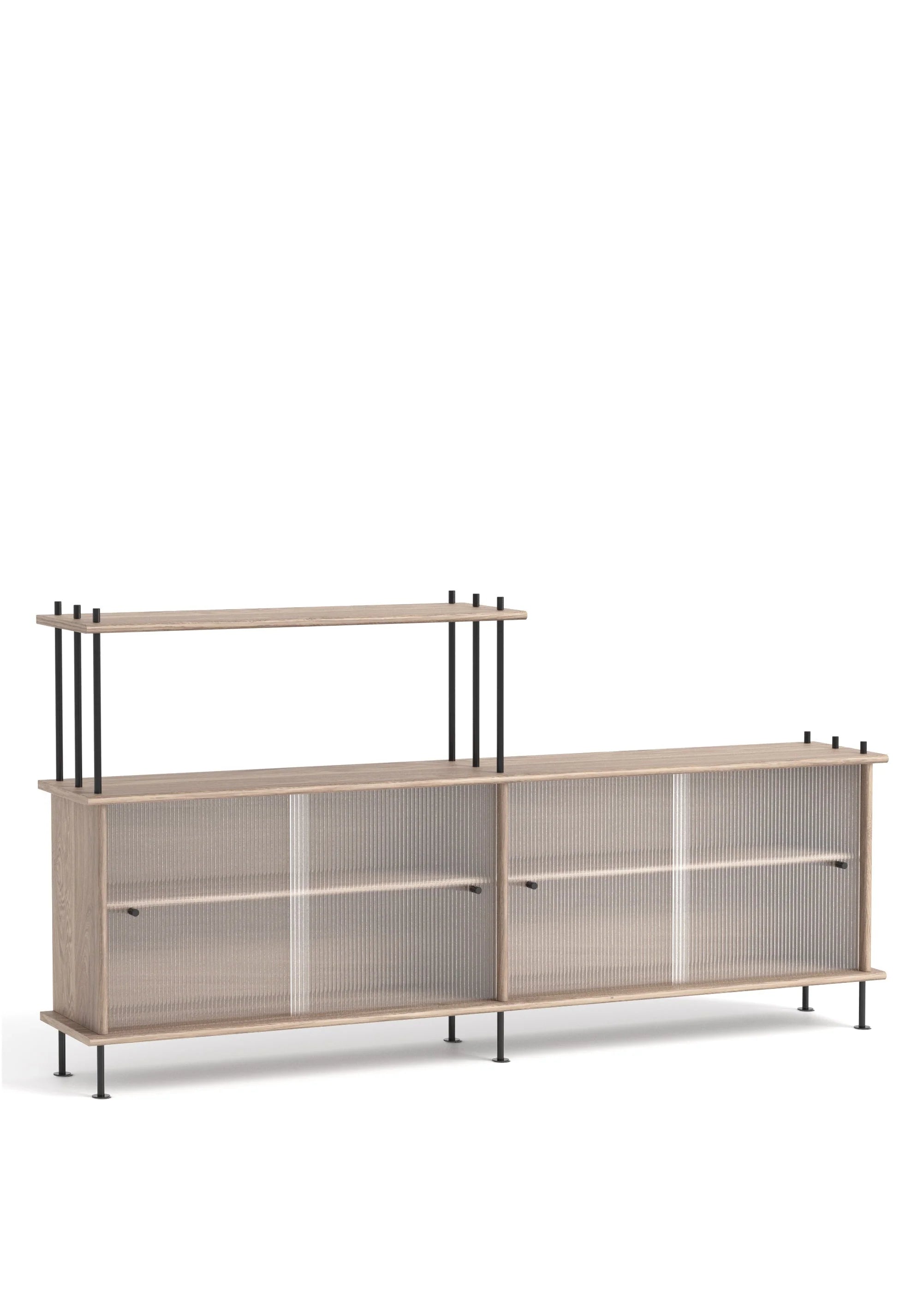 BAVA Cabinet 200 Bleached Oak Wood