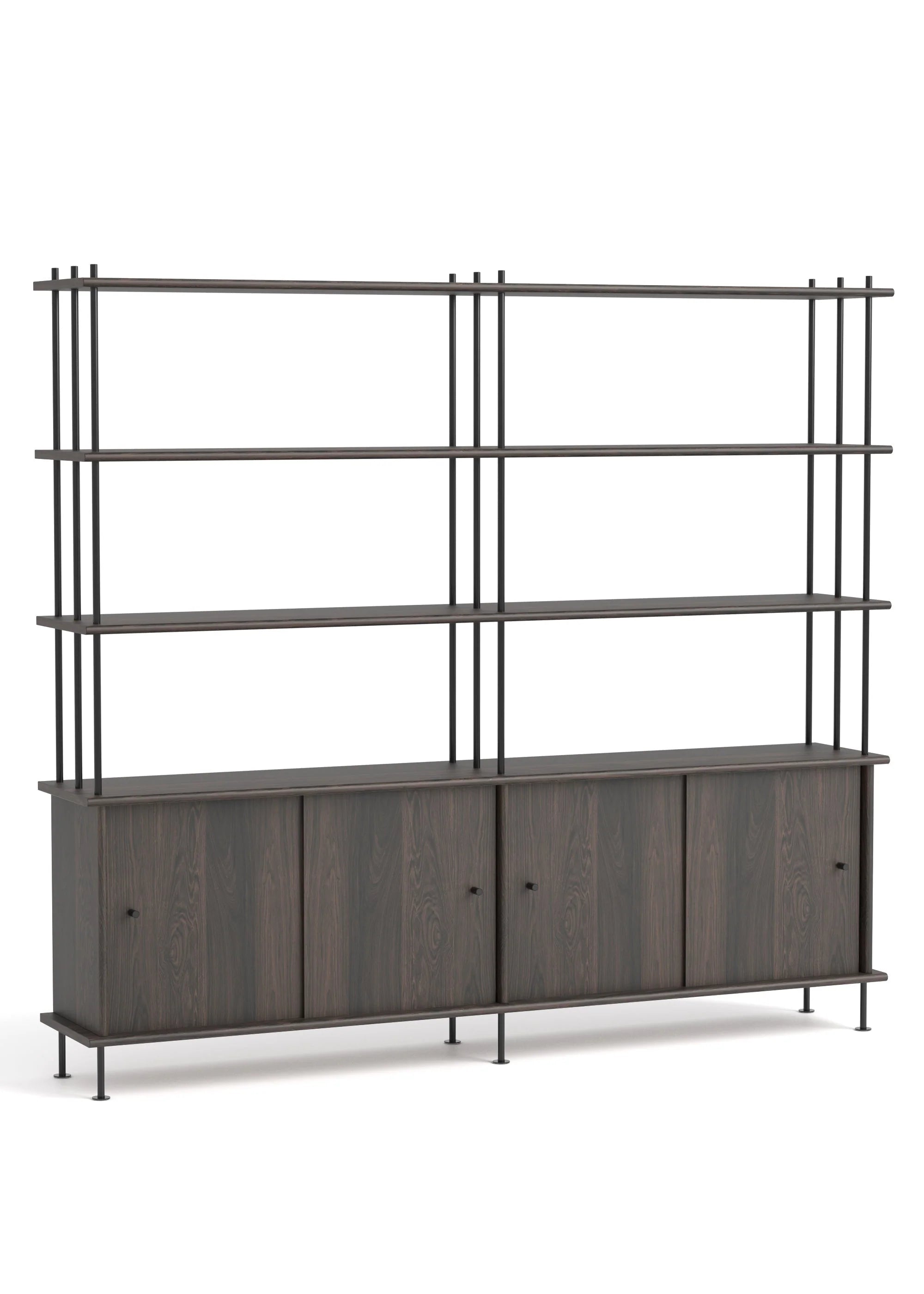 BAVA 200 Cabinet in Ebony Oak Wood