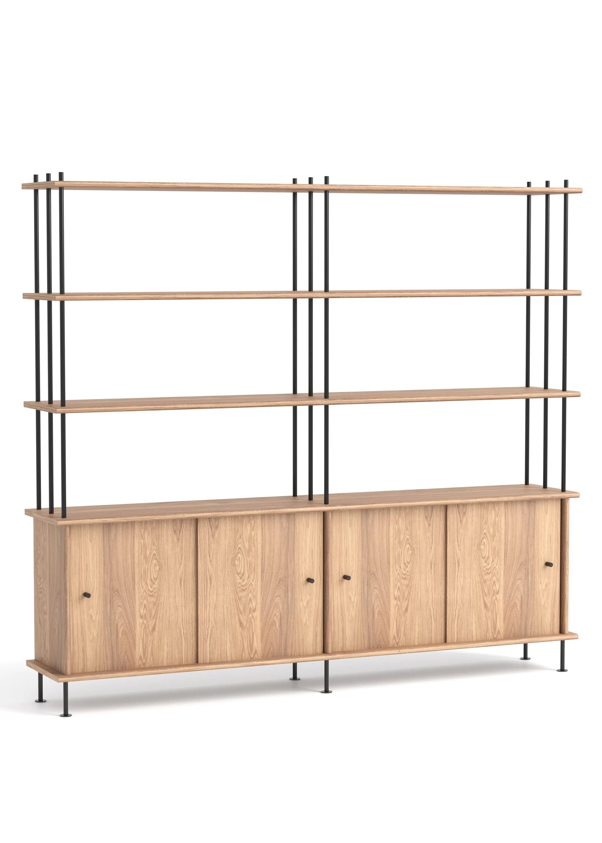 BAVA 200 Oak Wood Cabinet