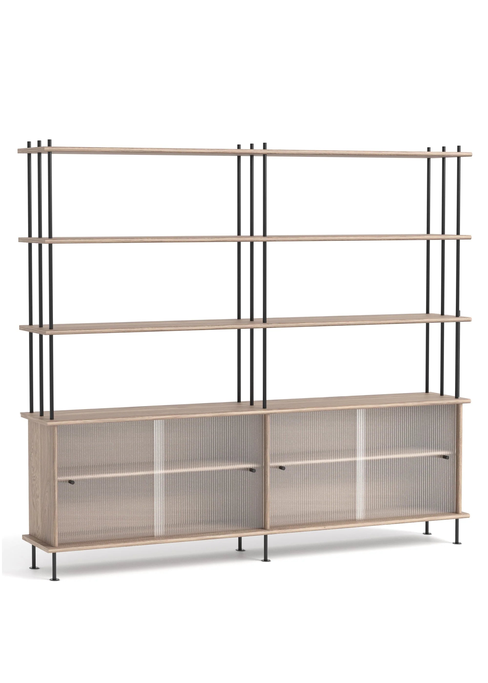 BAVA Cabinet 200 Bleached Oak Wood