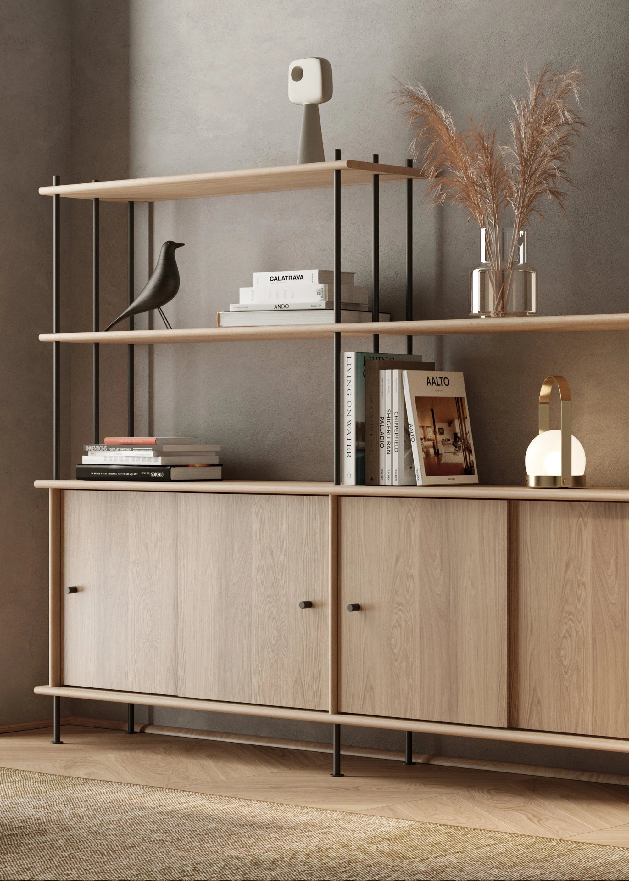 BAVA Cabinet 200 Dark Oak Wood