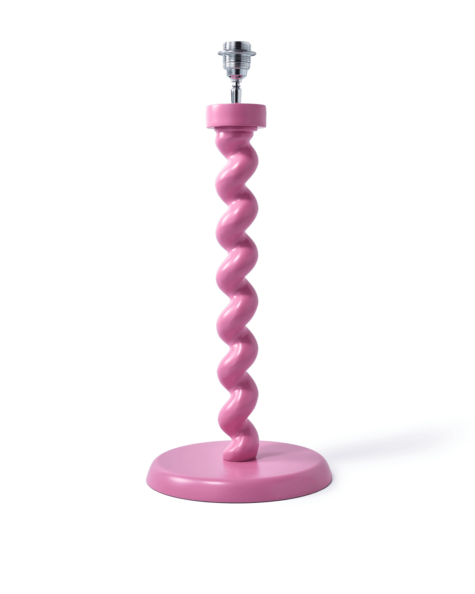 Baza lampy TWISTER różowy Pols Potten Eye on Design