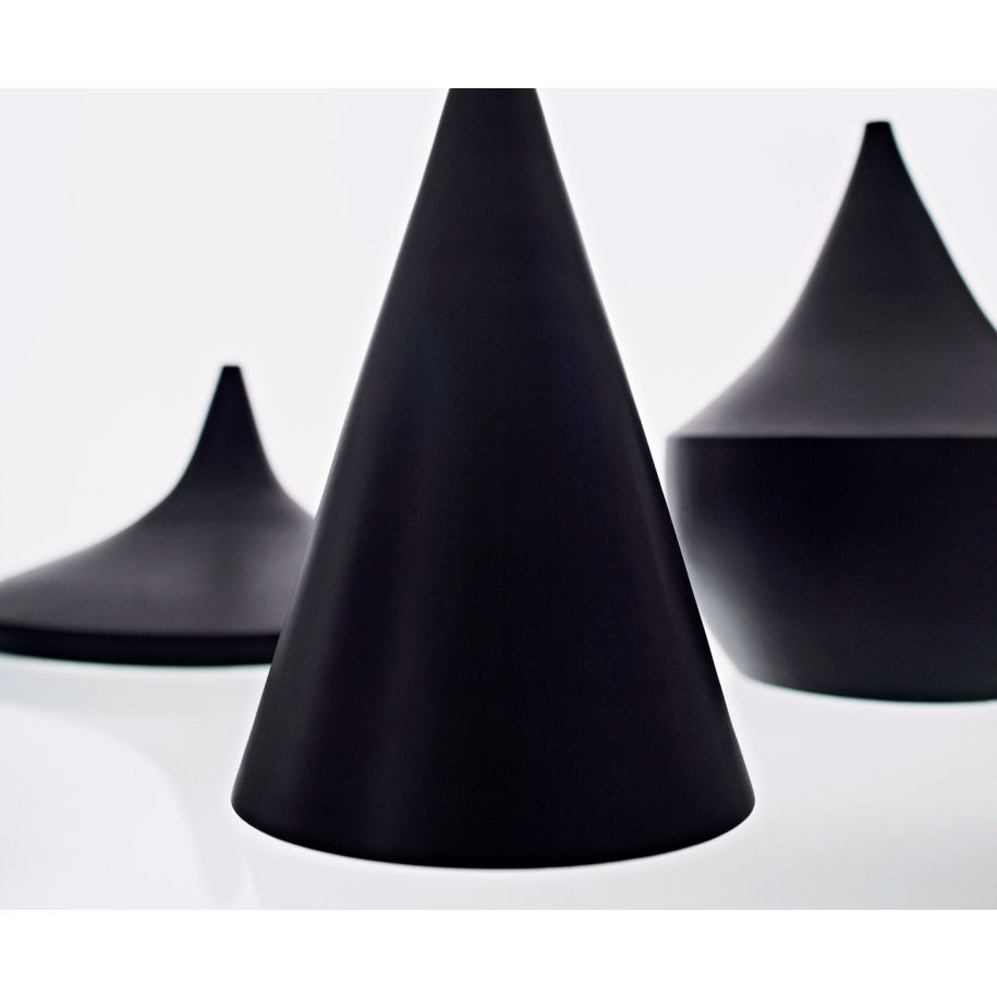 BEAT pendant lamp black with copper