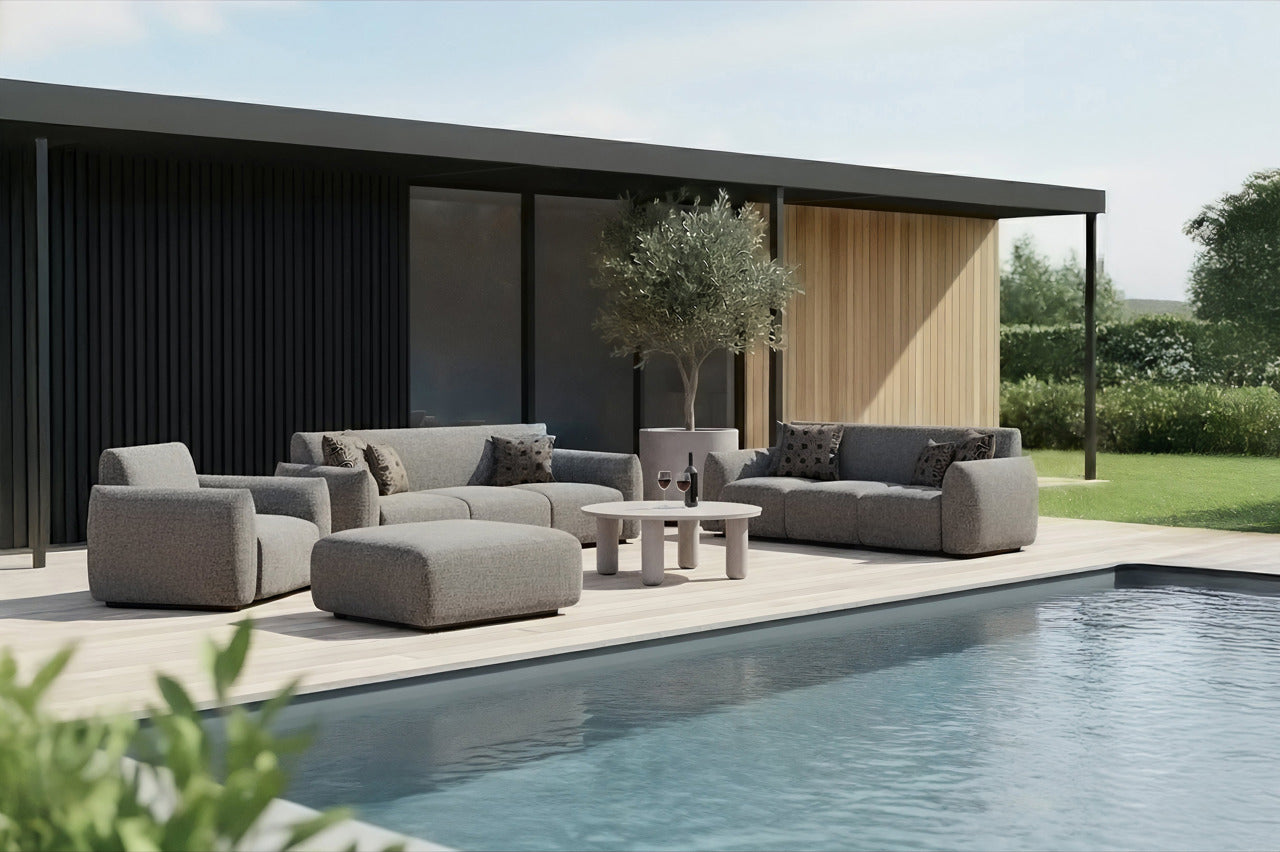 4-Person Outdoor Sofa DAWSON Beige