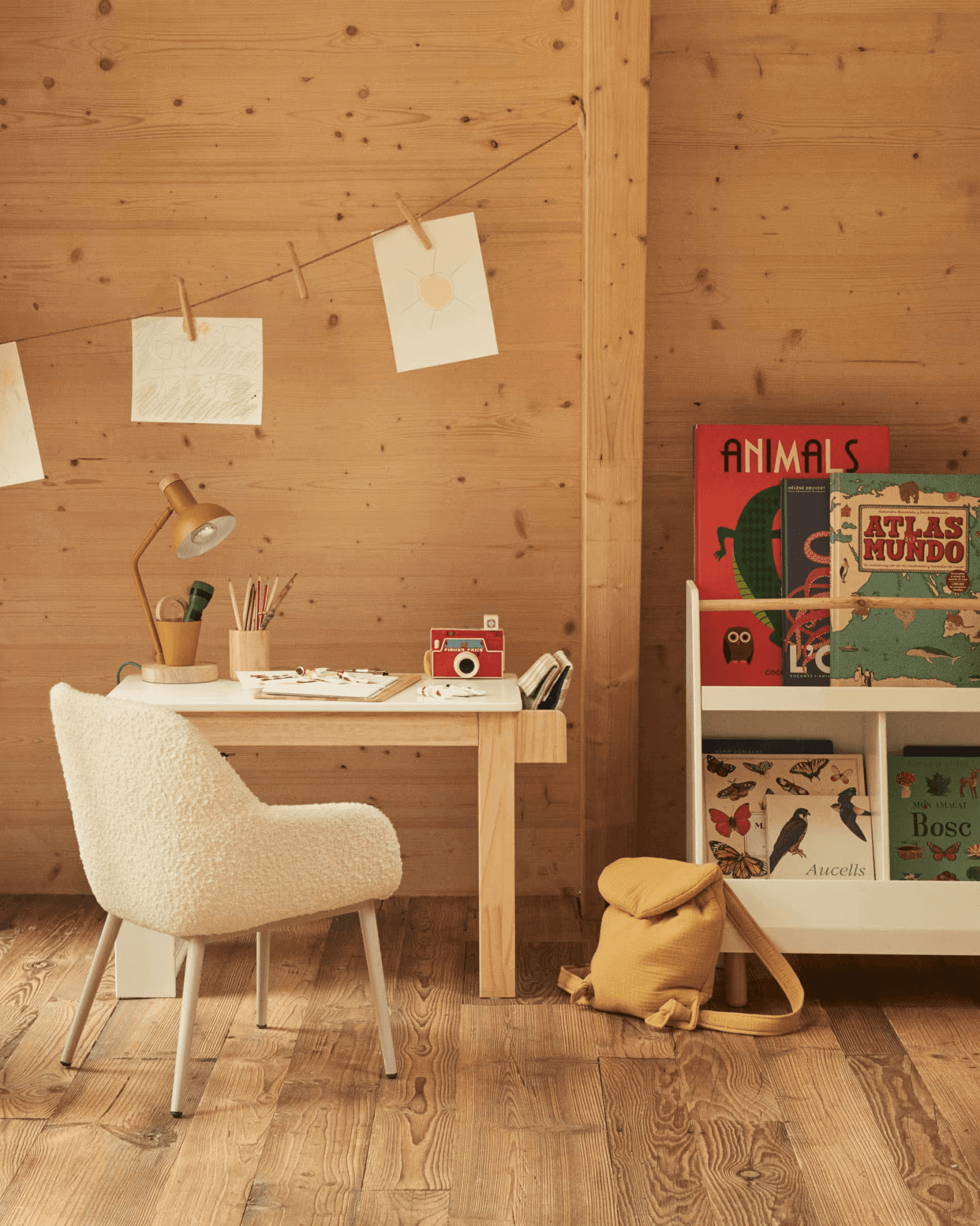 Biurko dziecięce SERWA biały La Forma Eye on Design