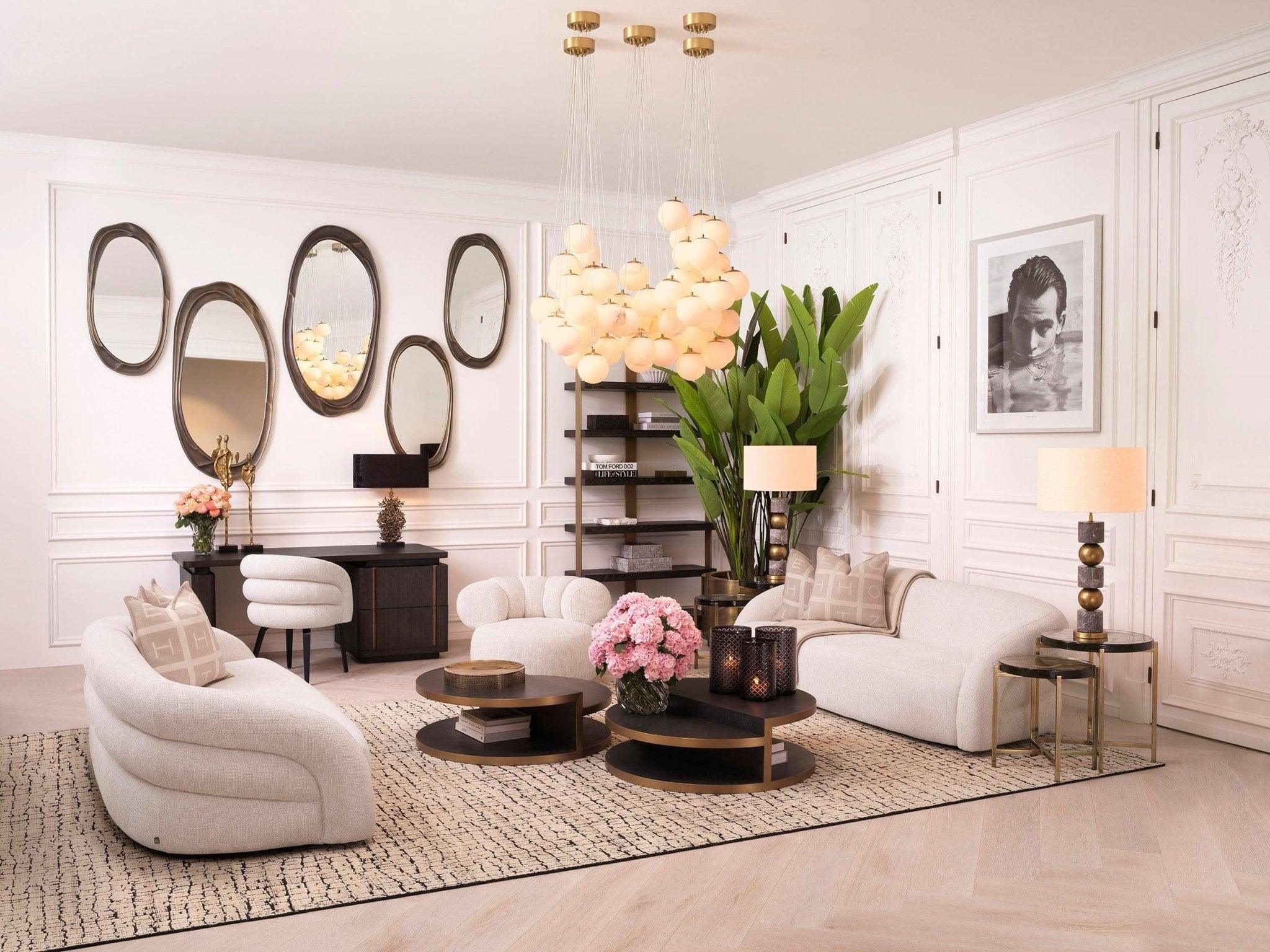 Biurko MODESTO ciemnobrązowy dąb mokka Eichholtz Eye on Design