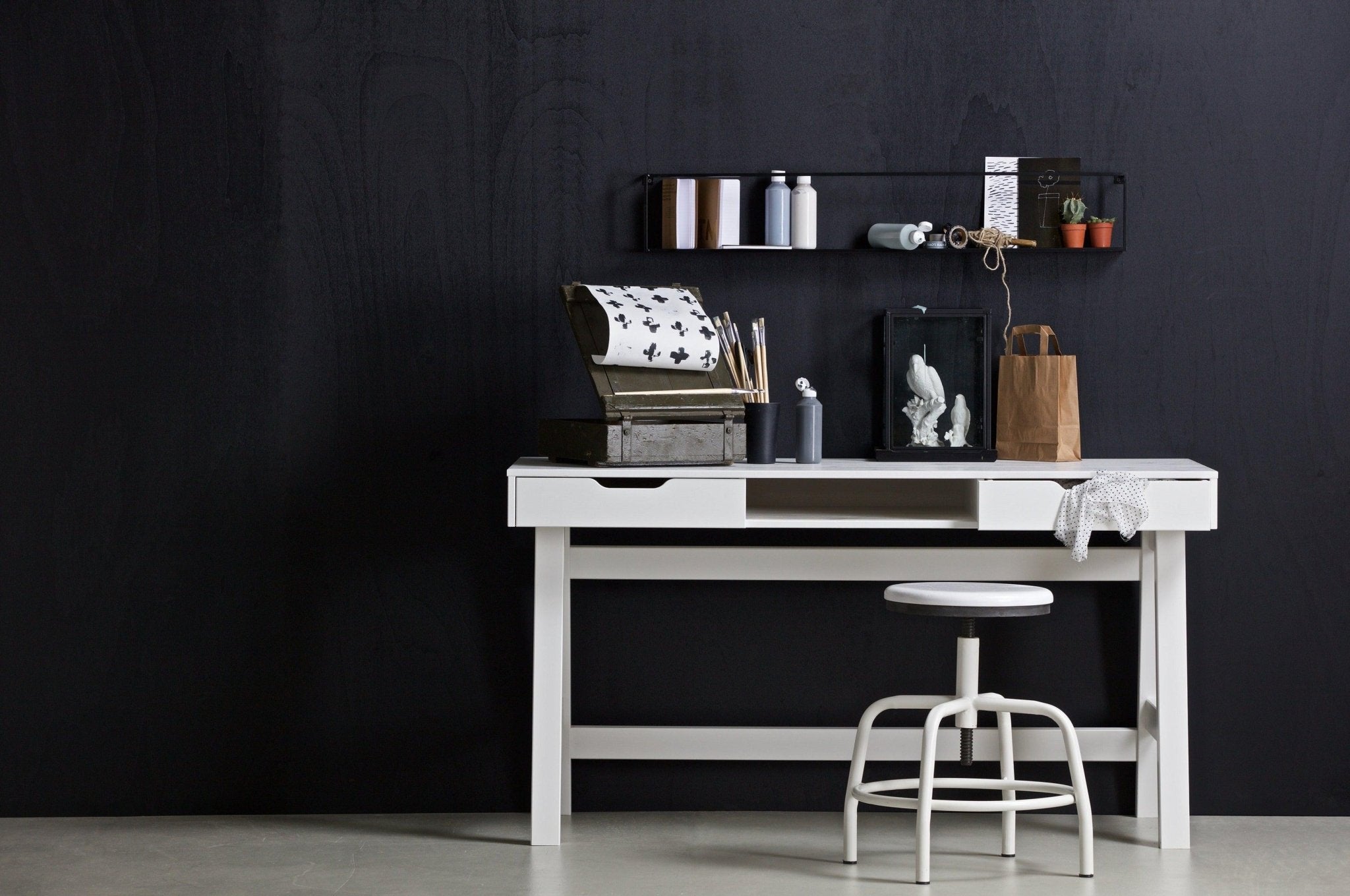 Biurko NIKKI biały Woood Eye on Design