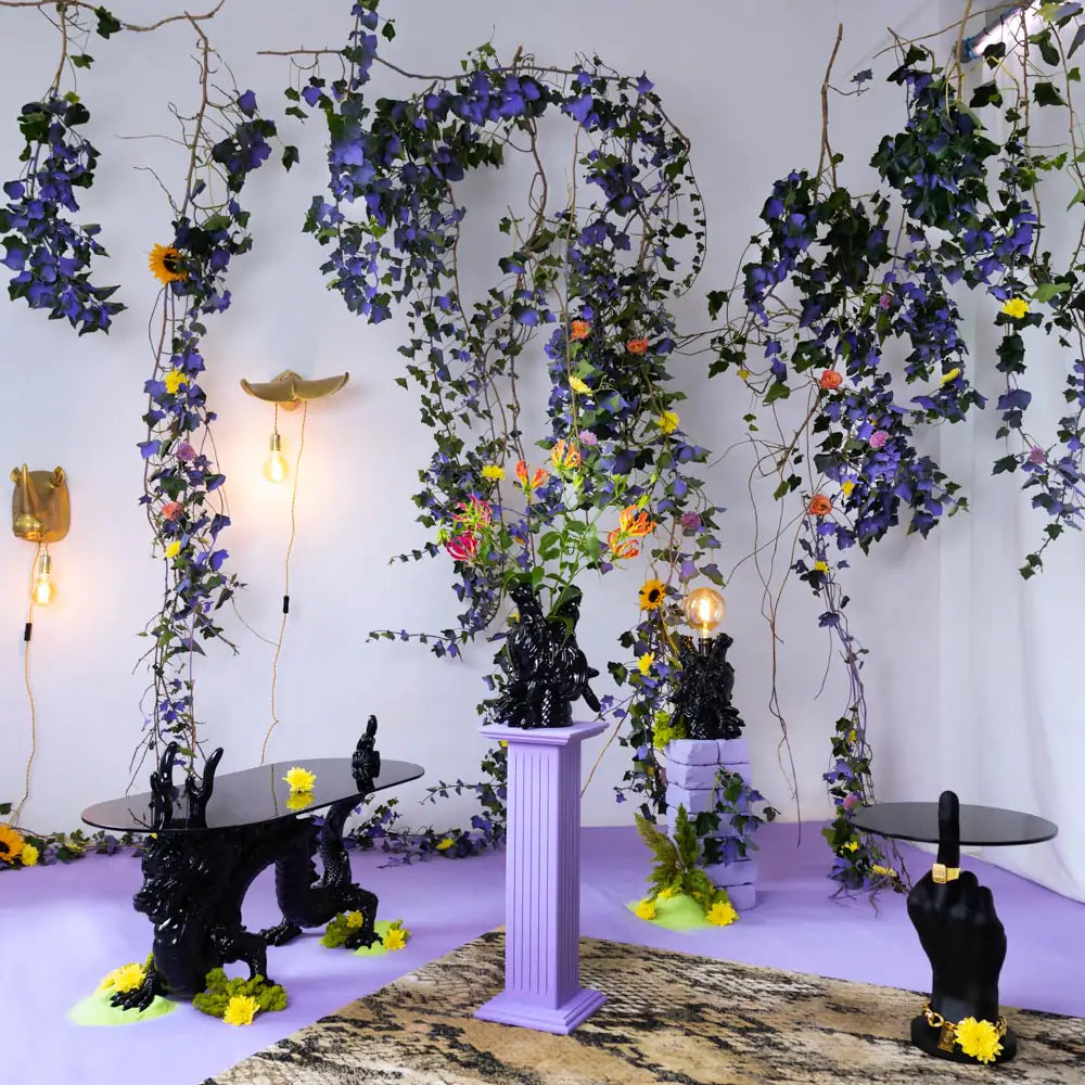 Wall lamp THE TAIL WILL FOLLOW gold