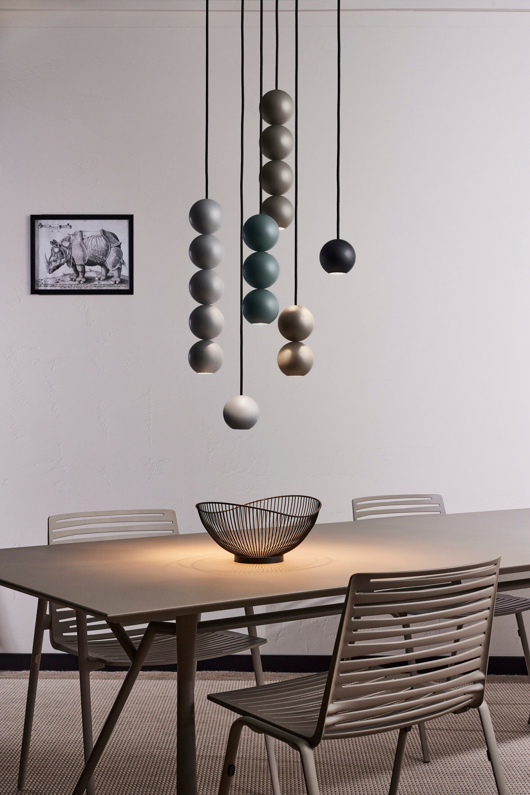 Závesná lampa BOLA BOLA LED prispôsobená