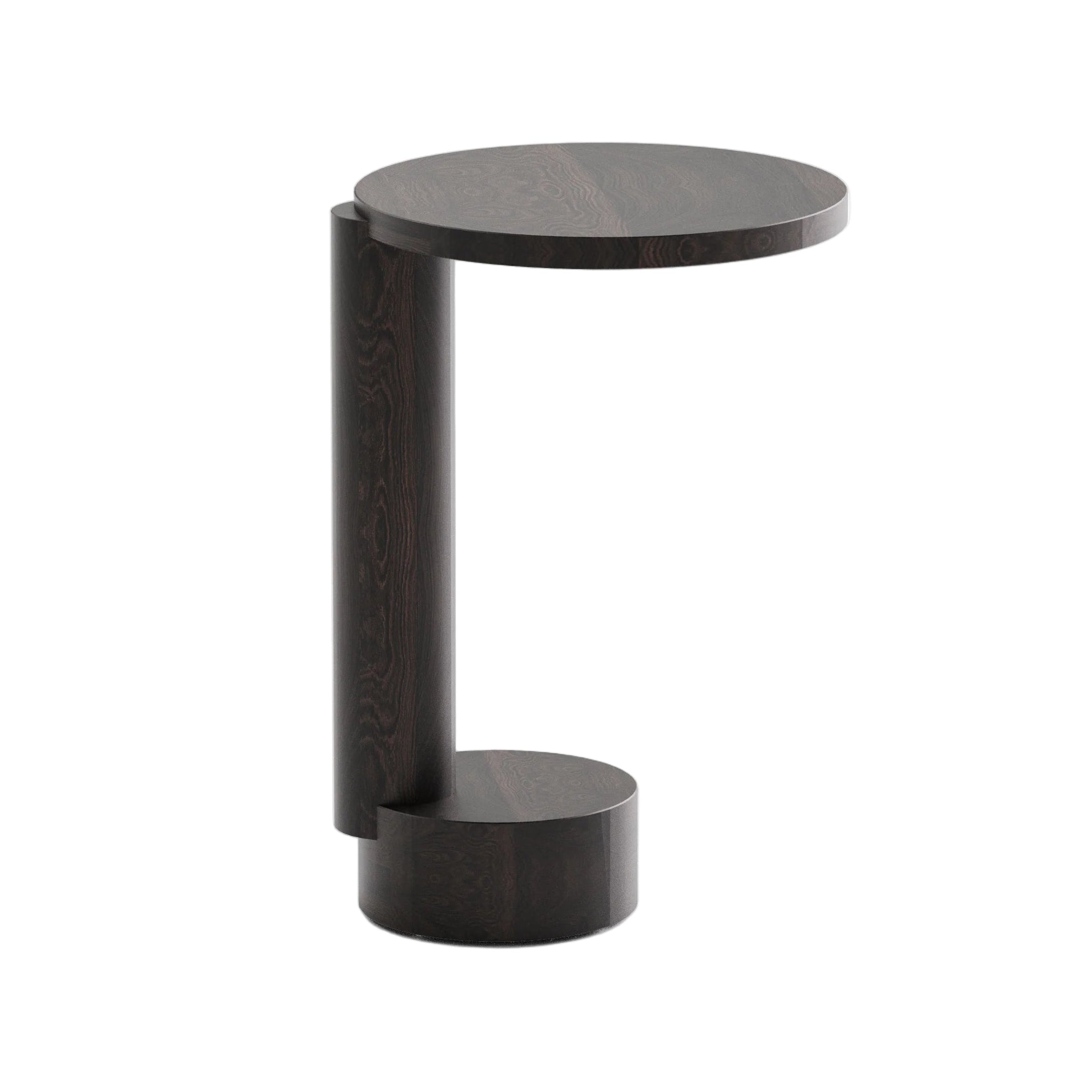Bočný stolík BOLD z ebenového dubového dreva