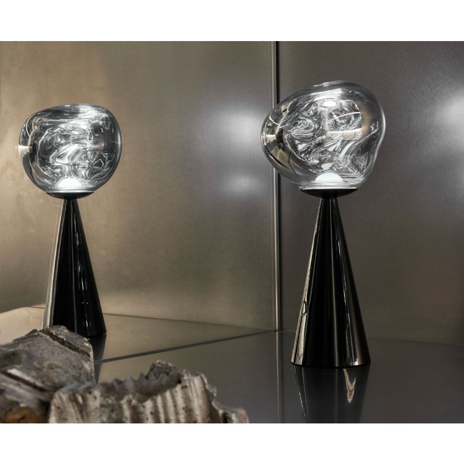 Prenosná lampa MELT čierna