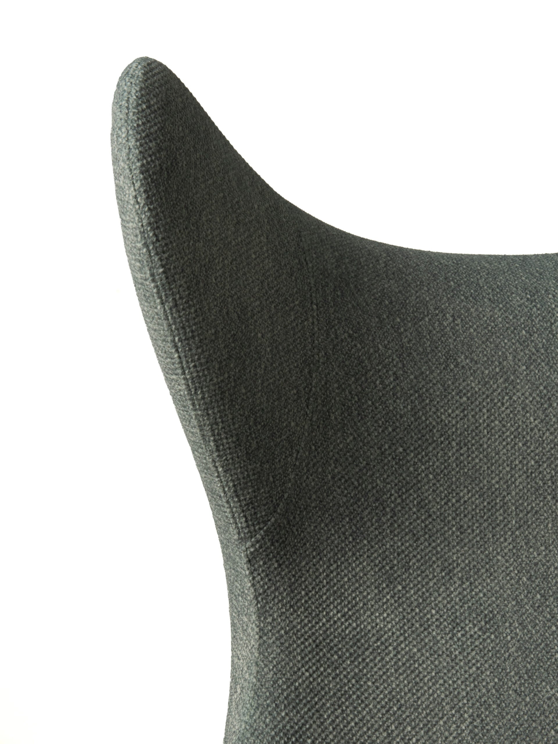 Fotel BUTTERFLY čalúnený s drevenou základňou