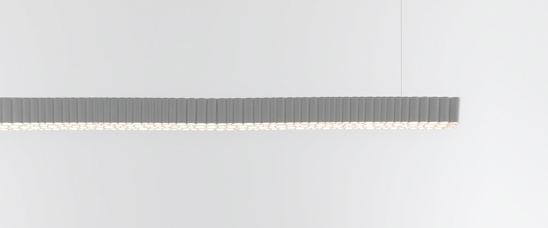 Závesná lampa CALIPSO LINEAR biela