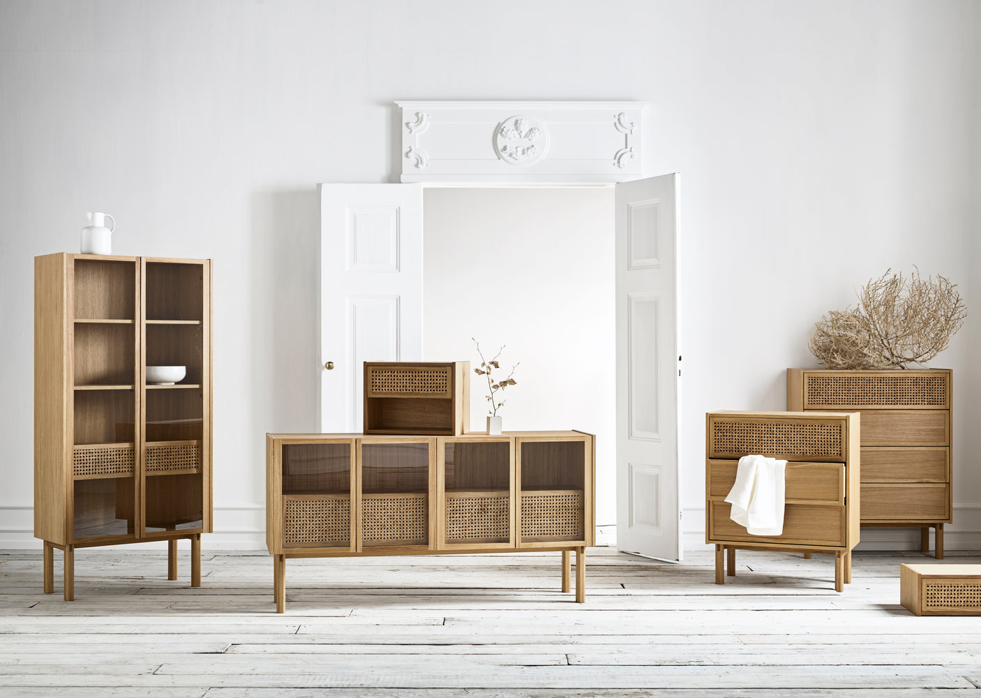 CANA chest of drawers oak wood