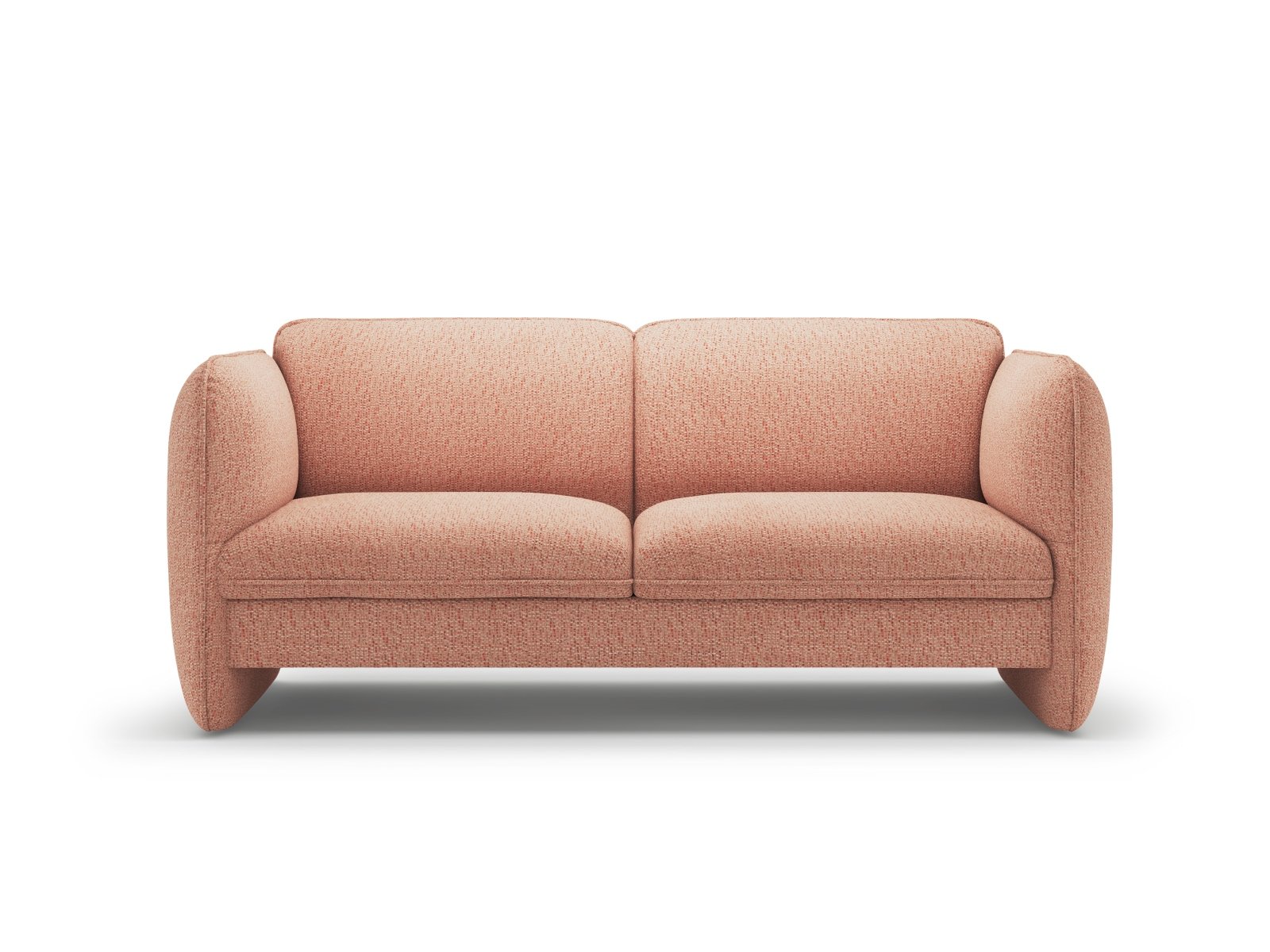 Sofa pre 2 osoby GEORGIA ružový szenil