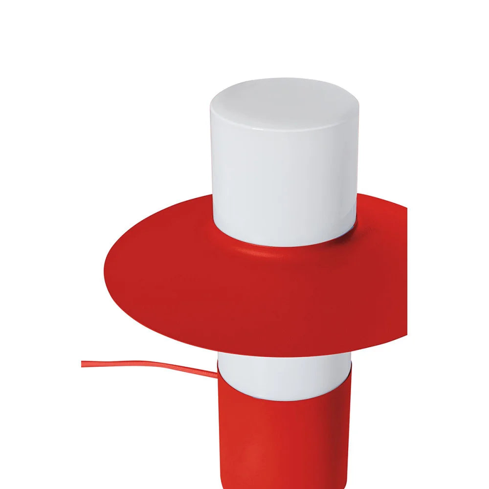 CAPONIO table lamp red-orange
