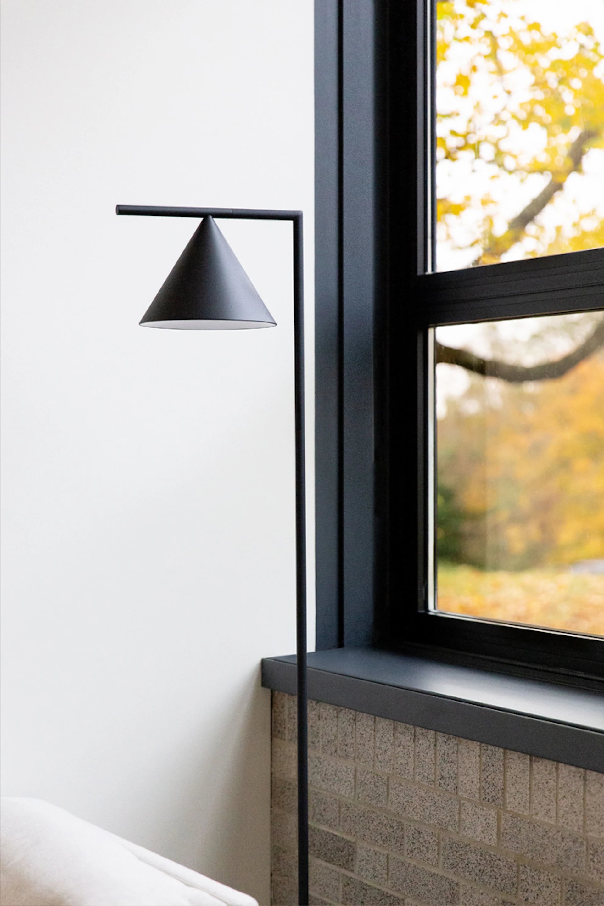 Captain Flint Gray Floor Lamp