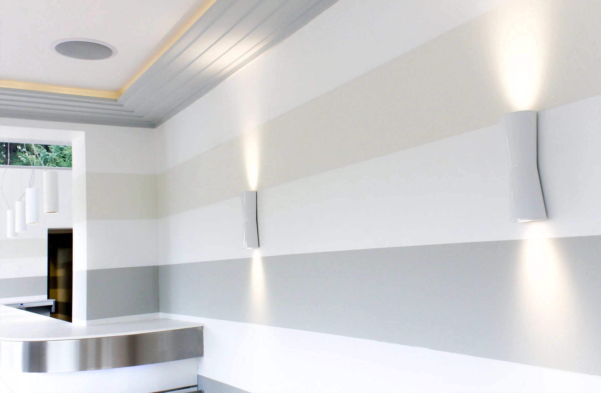 CLESSIDRA White Wall Lamp