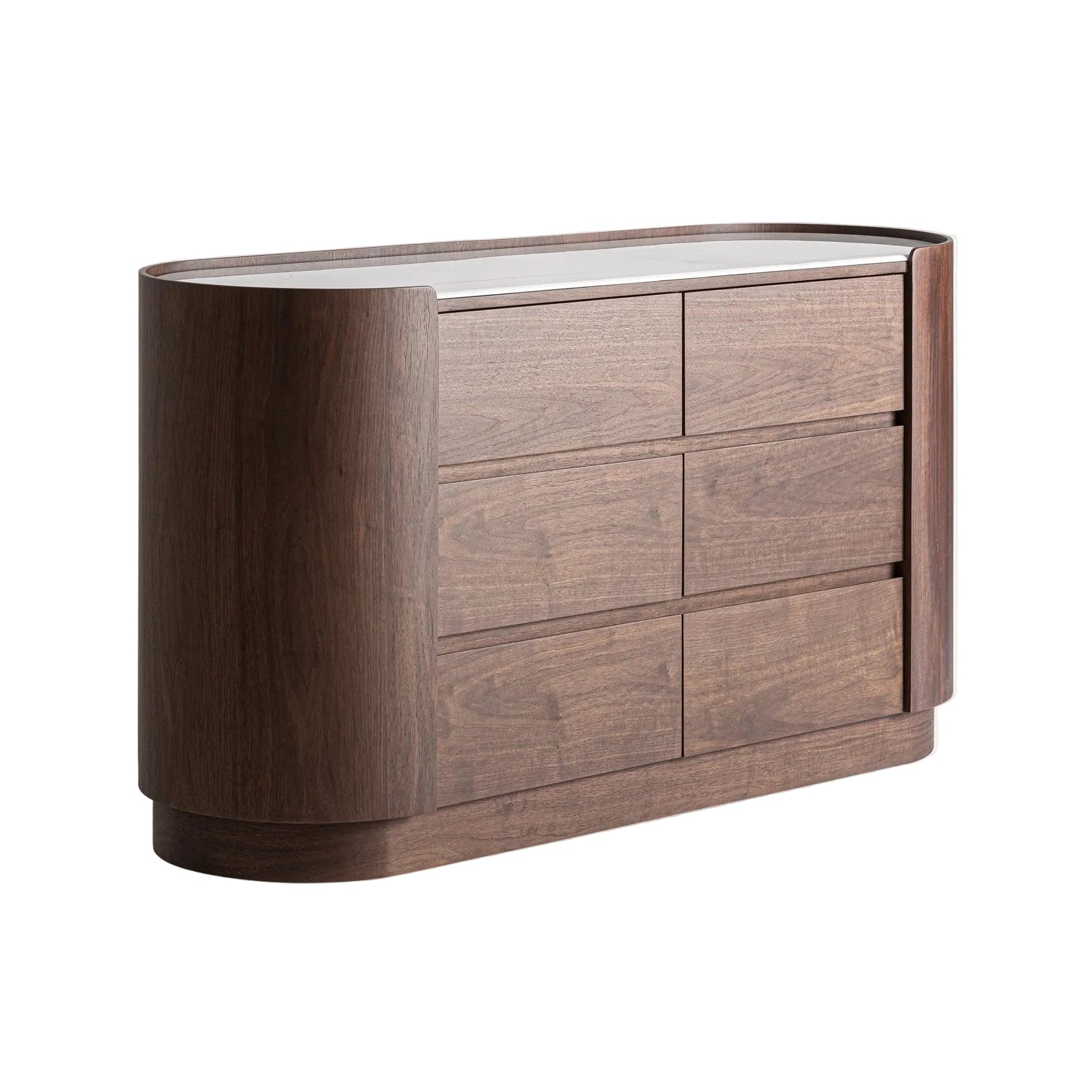 STUETTA Chest of Drawers in Oak Veneer