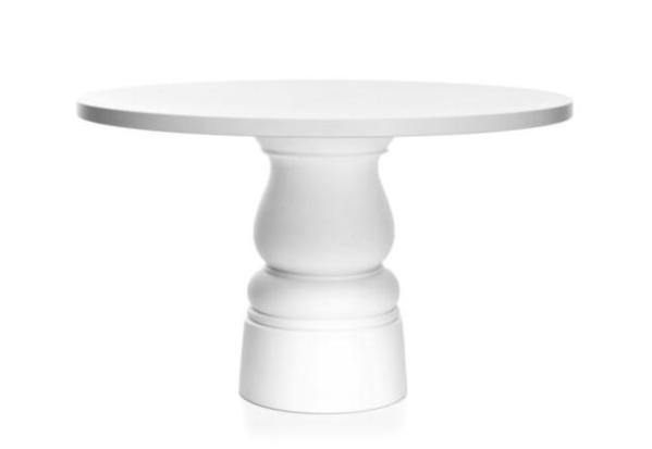 Okrúhly stôl CONTAINER s podstavcom New Antiques